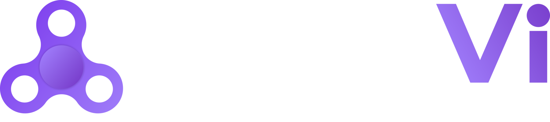 AgenVi 가로형 로고 (다크)